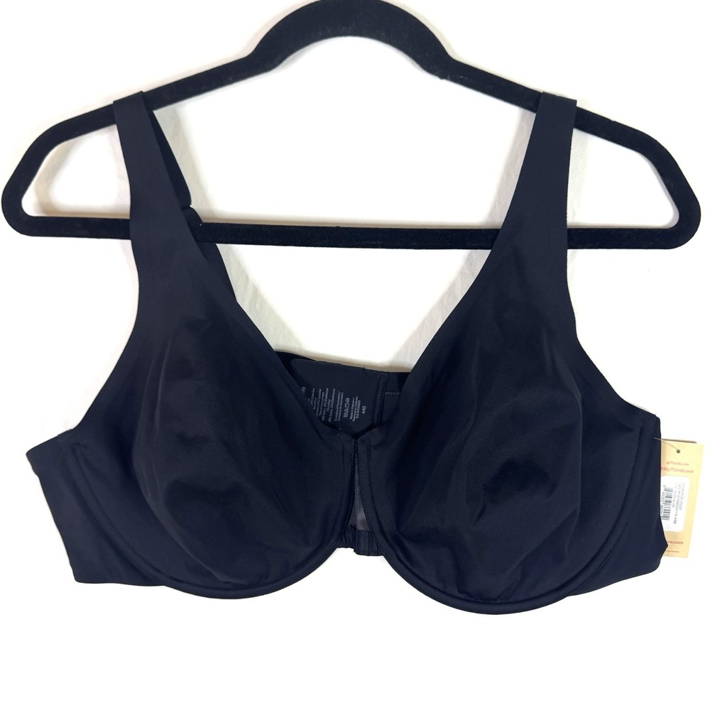 ThirdLove 'Unlined Minimizer Bra' Underwire Bra, Black Size 44B NWT